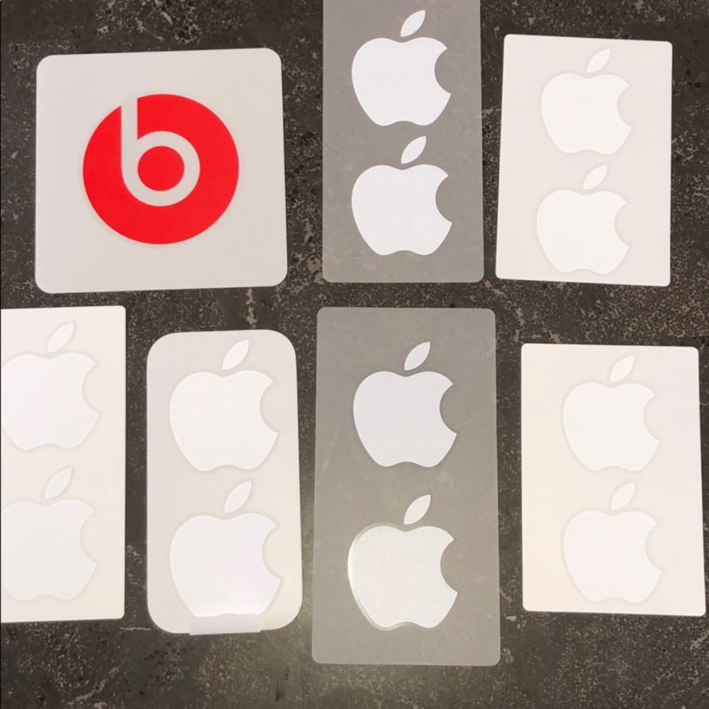 Apple stickers